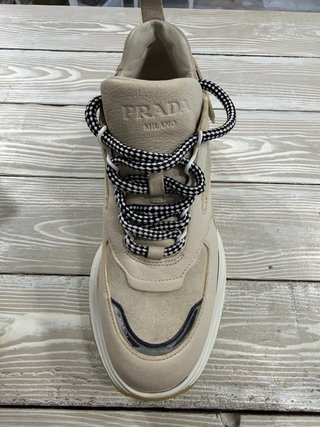Zapatillas Prada Beige/Blanco