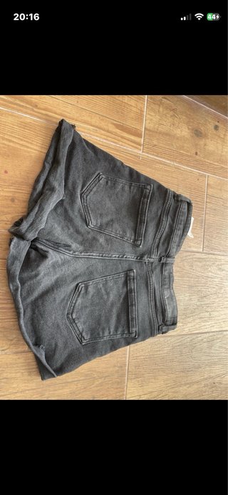 Pantalones cortos vaqueros negros