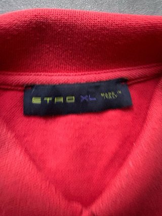 Maglia Polo Etro Milano XL Uomo nuova rosso
