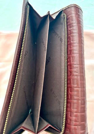 Monedero Tommy Hilfiger Marrón
