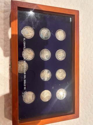 Monedas de Plata Colección Siglo XX
