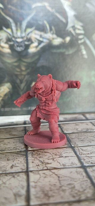 Miniatura Osa Druida Heroquest
