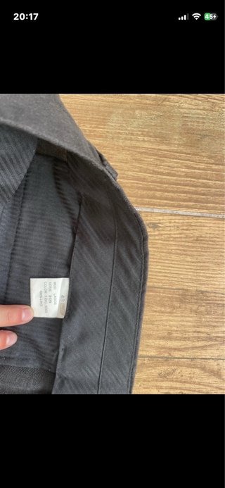Traje gris hombre talla XXL