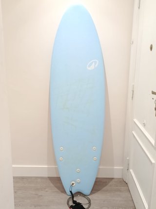 Tabla de surf azul + funda