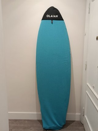 Tabla de surf azul + funda