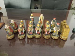 Ajedrez Árabe Cristiana Cerámica