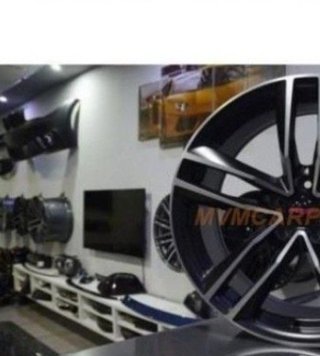 JUEGO DE 4 LLANTAS 19 MCW BLACK MATT ... rmb313107