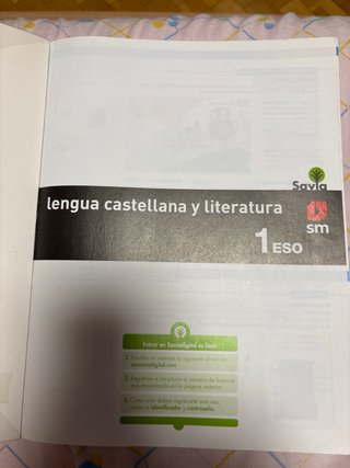 Lengua castellana y literatura 1 ESO