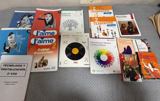 Libros del Instituto Miguel Fernández 2 ESO