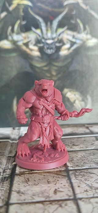 Miniatura Oso Druida Heroquest