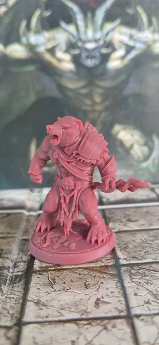 Miniatura Oso Druida Heroquest