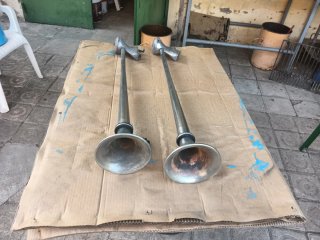 Bocinas de Camión Cromadas