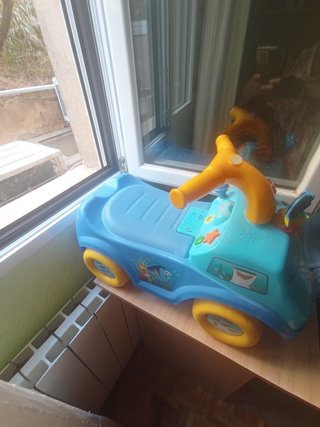 Moto correpasillos infantil, luz y sonido
