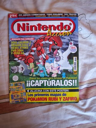 3 revistas Nintendo Acción
