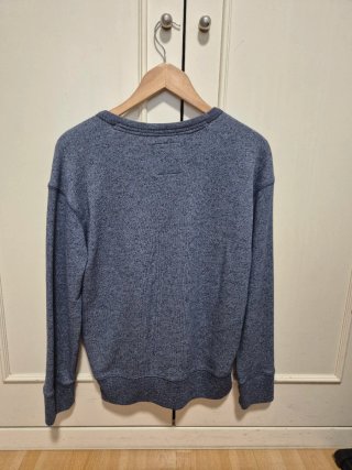 Sudadera Hollister Azul Gris