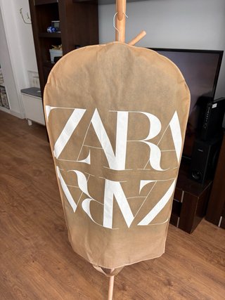 Traje Zara Gris Azulado Nuevo Talla M