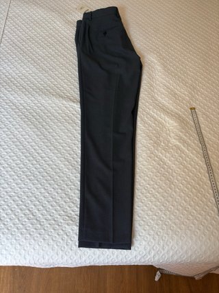 Traje Zara Gris Azulado Nuevo Talla M