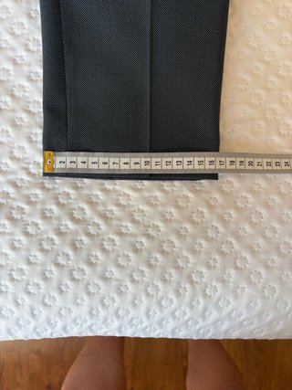 Traje Zara Gris Azulado Nuevo Talla M