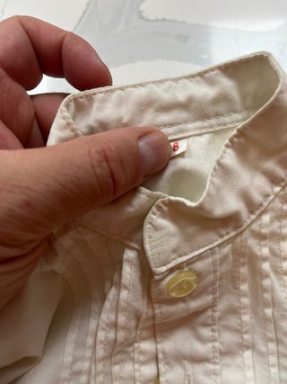Camisa niño fallero blanca