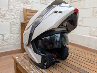 Casco HJC 180 uni semi flat sand beige