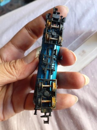 Maqueta vagón cisterna Aral Fleischmann