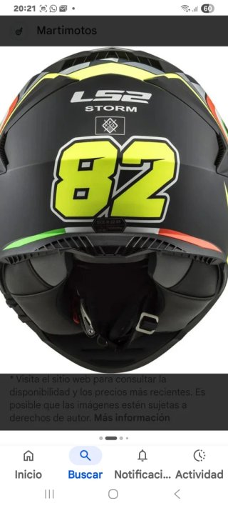 Casco de moto LS2