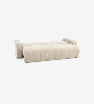 Sofá Cama Beige Tela