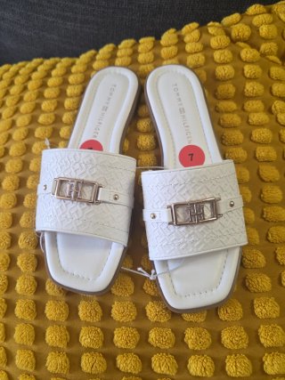 Sandalias Tommy Hilfiger Blancas Talla 37