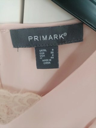 Blusa rosa de gasa  T36