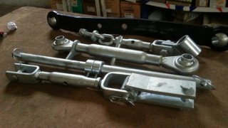 Kit brazos enganche tractor