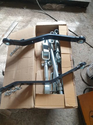 Kit brazos enganche tractor