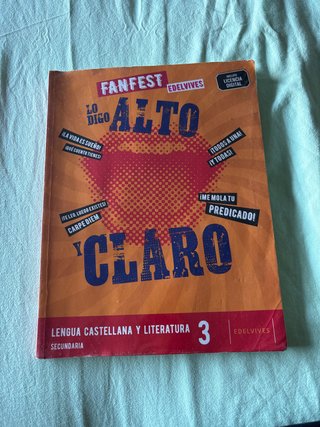 Lengua castellana y literatura 3 Secundaria