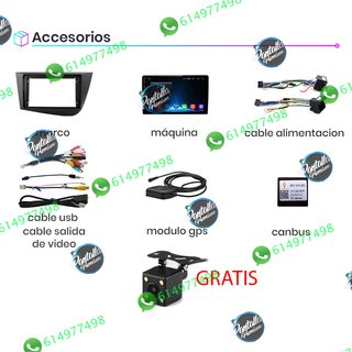 Radio Pantalla CARPLAY GPS USB para Seat Leon MK2
