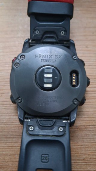 Garmin Fenix 6X Pro Zafiro Negro/Rojo