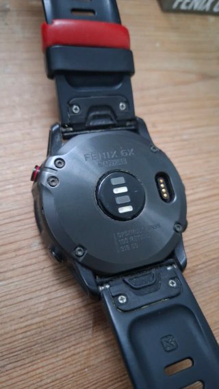 Garmin Fenix 6X Pro Zafiro Negro/Rojo