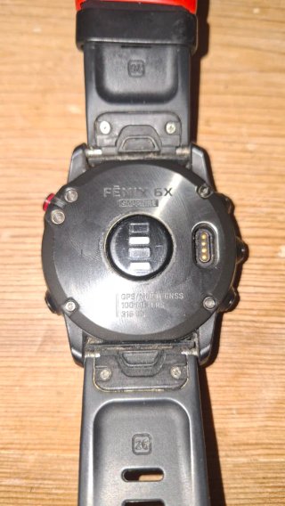 Garmin Fenix 6X Pro Zafiro Negro/Rojo