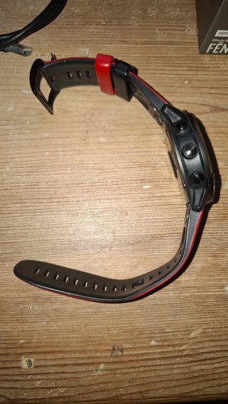 Garmin Fenix 6X Pro Zafiro Negro/Rojo