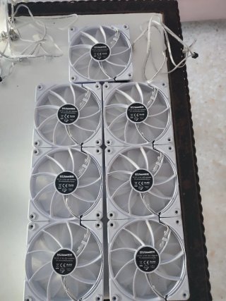 Ventiladores Nox Hummer Easy Link ARGB Pack 7