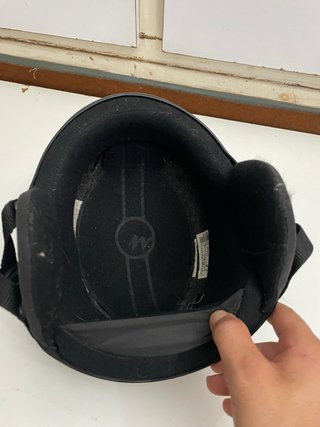 Casco Esquí Quechua Negro 55-56cm