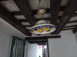 Faroles de cerámica decorativos