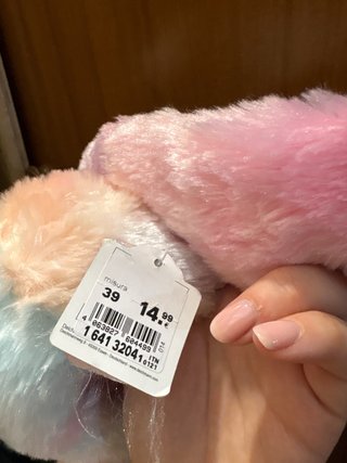 Ciabatte arcobaleno con dettagli rosa