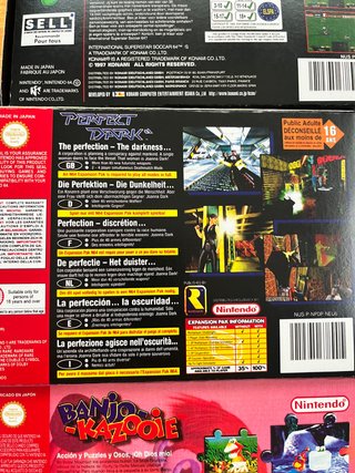 Cajas para nintendo 64