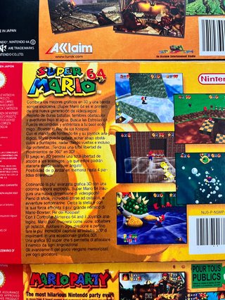 Cajas para nintendo 64
