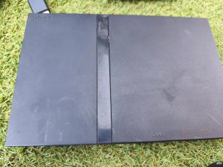 PlayStation 2 Slim Negra Completa