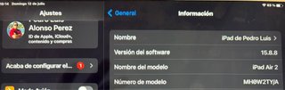 iPad Air 2 dorado Impecable