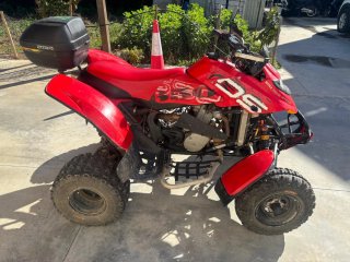 Bombardier DS 650 Quad Rojo