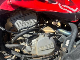 Bombardier DS 650 Quad Rojo