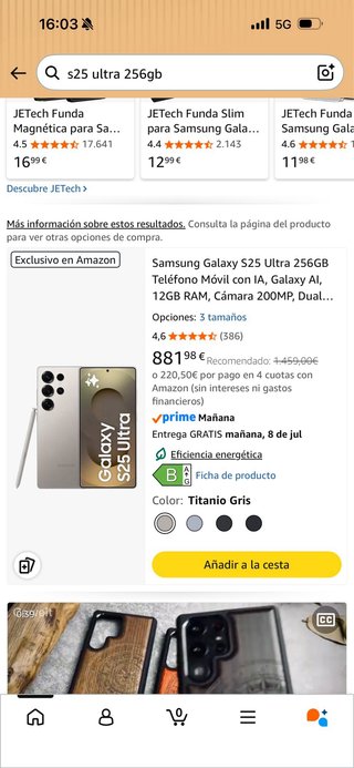 Samsung Galaxy S5 Ultra 256GB precintado