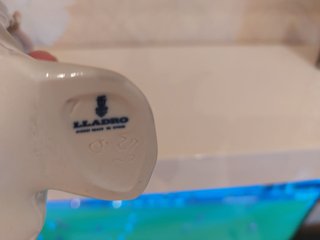 Lladró Tórtola Blanca de Porcelana