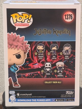 Funko Pop Yuji Itadori 1376 Jujutsu Kaisen AAA Ani